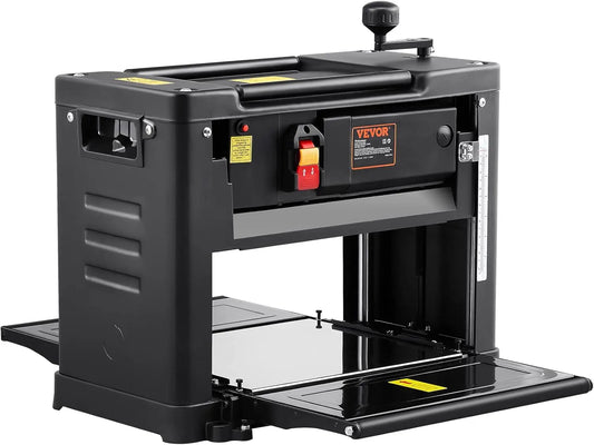 XMSJ Thickness Planer Benchtop With Two Blade Motor