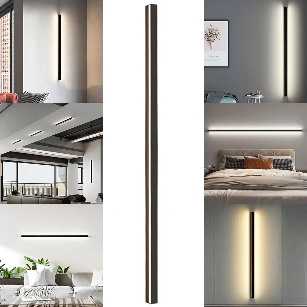 LED Wall Light Long Strip For Indoor Bedroom And Outdoor