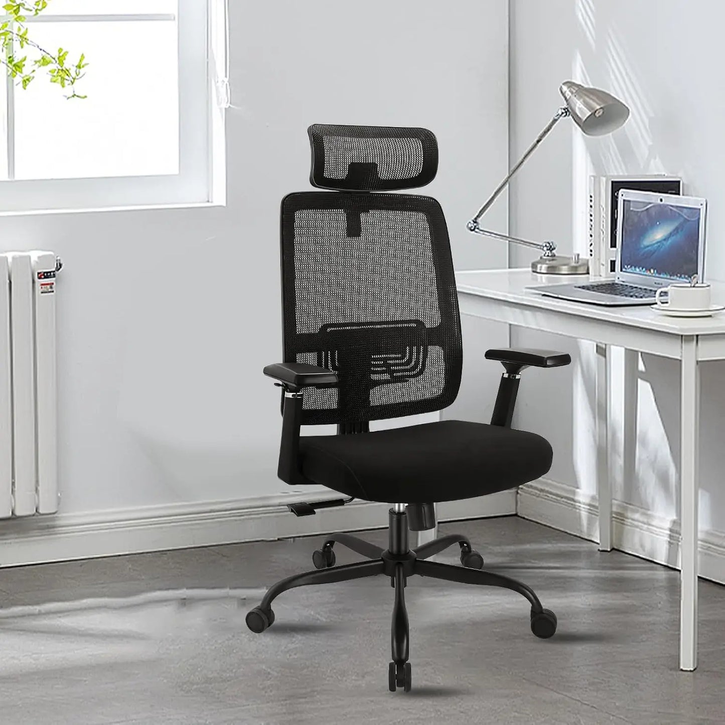 Ergonomic Mesh Adjustable Lumbar Office Chair With 120 Degree Tilt