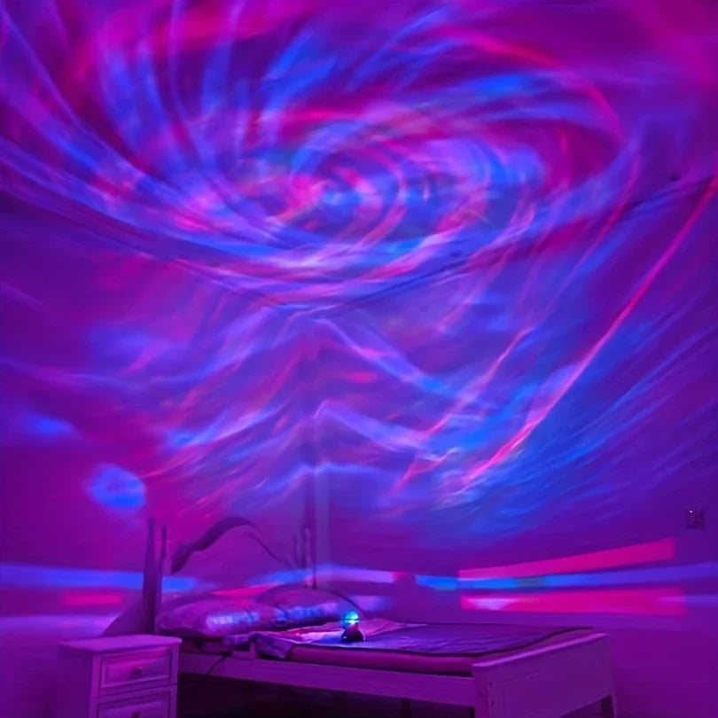 Aurora Starry Sky Projector With Remote LED Galaxy Lighting