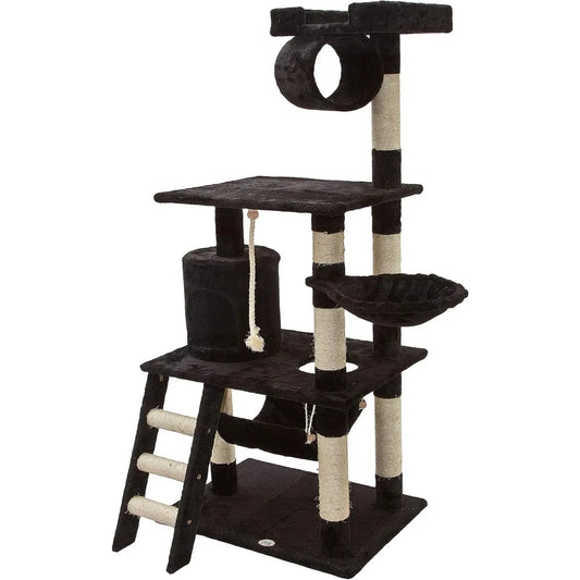 Hign-concerned Cat Tree With Scratching Post Indoor Cats