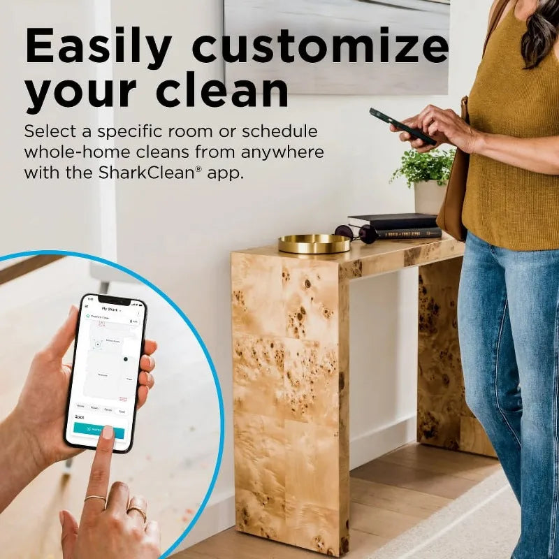 HAOYUNMA Shark Matrix Robot Vacuum with Precision Mapping