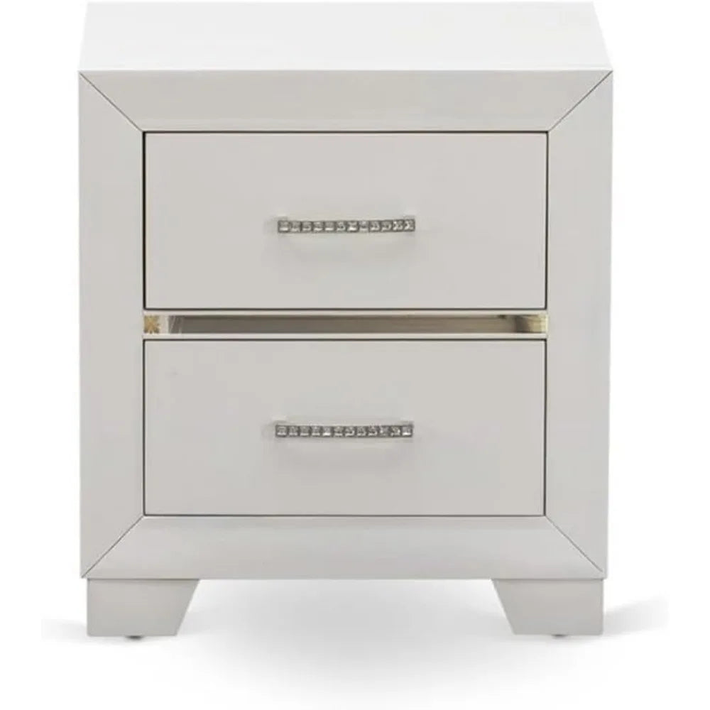 MKDK Pandora 3 Piece Bedroom Set With LED Headboard