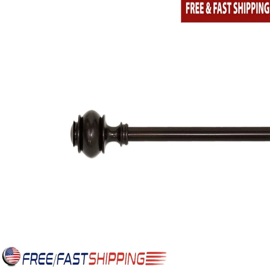 XMSJ Curtain Rod Set With Brackets And Mounting Hardware