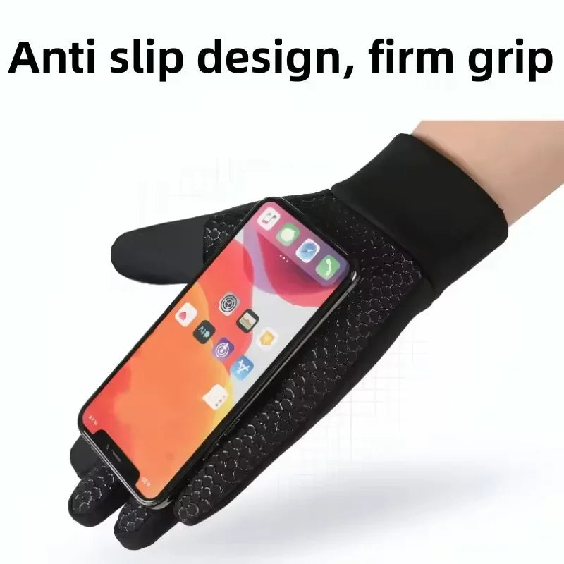 Unisex Touch Screen Windproof Warm Gloves Waterproof Non Slip