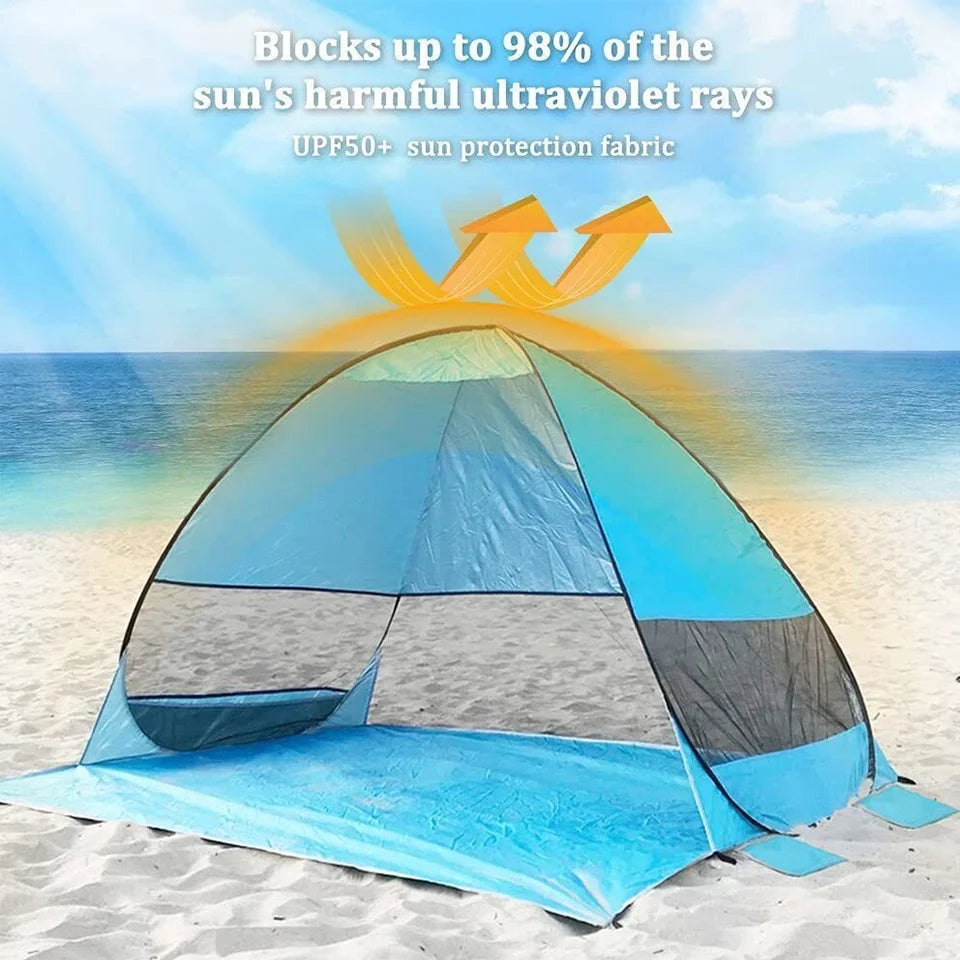 Hign Concerned Pop Up Beach Tent Camping Shade Shelter