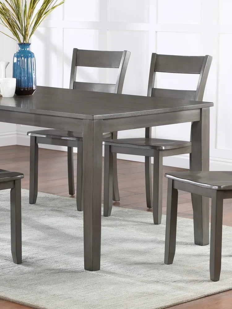 General Use Transitional Dining Side Chair Ladder Back Wood