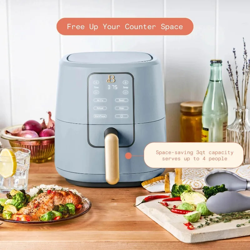 HAOYUNMA TurboCrisp Digital Air Fryer With 4 Presets