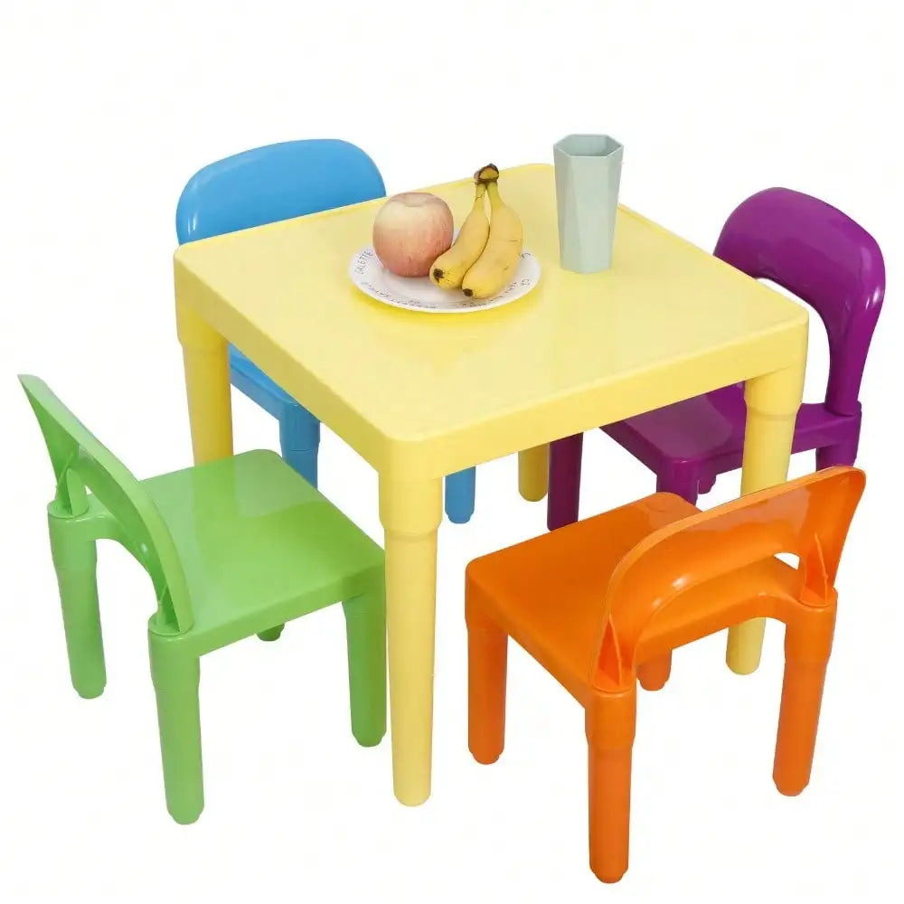 Kids Table and Chairs Set for Toddlers Play Time Fun