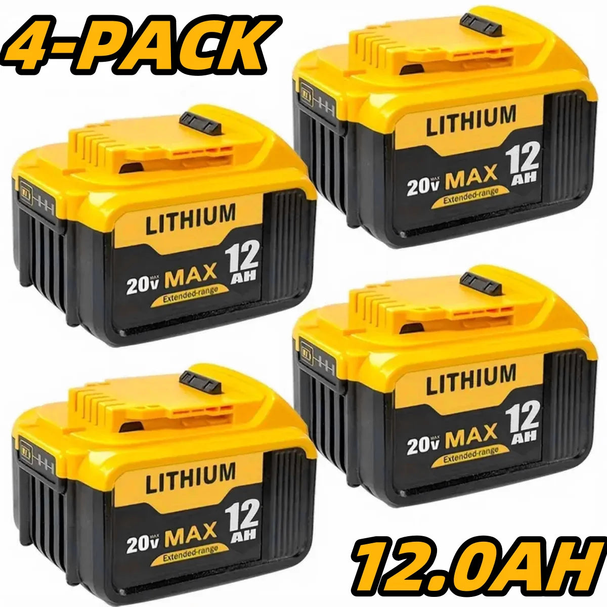 BlawhiHign LiIon Replacement Battery For Dewalt 20V Max Tools