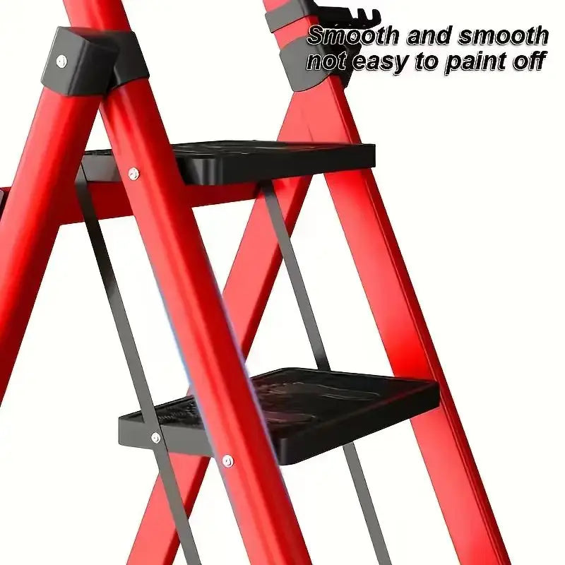 Hignconcerned Durable 3 4 5 Step Folding Ladder Anti Slip