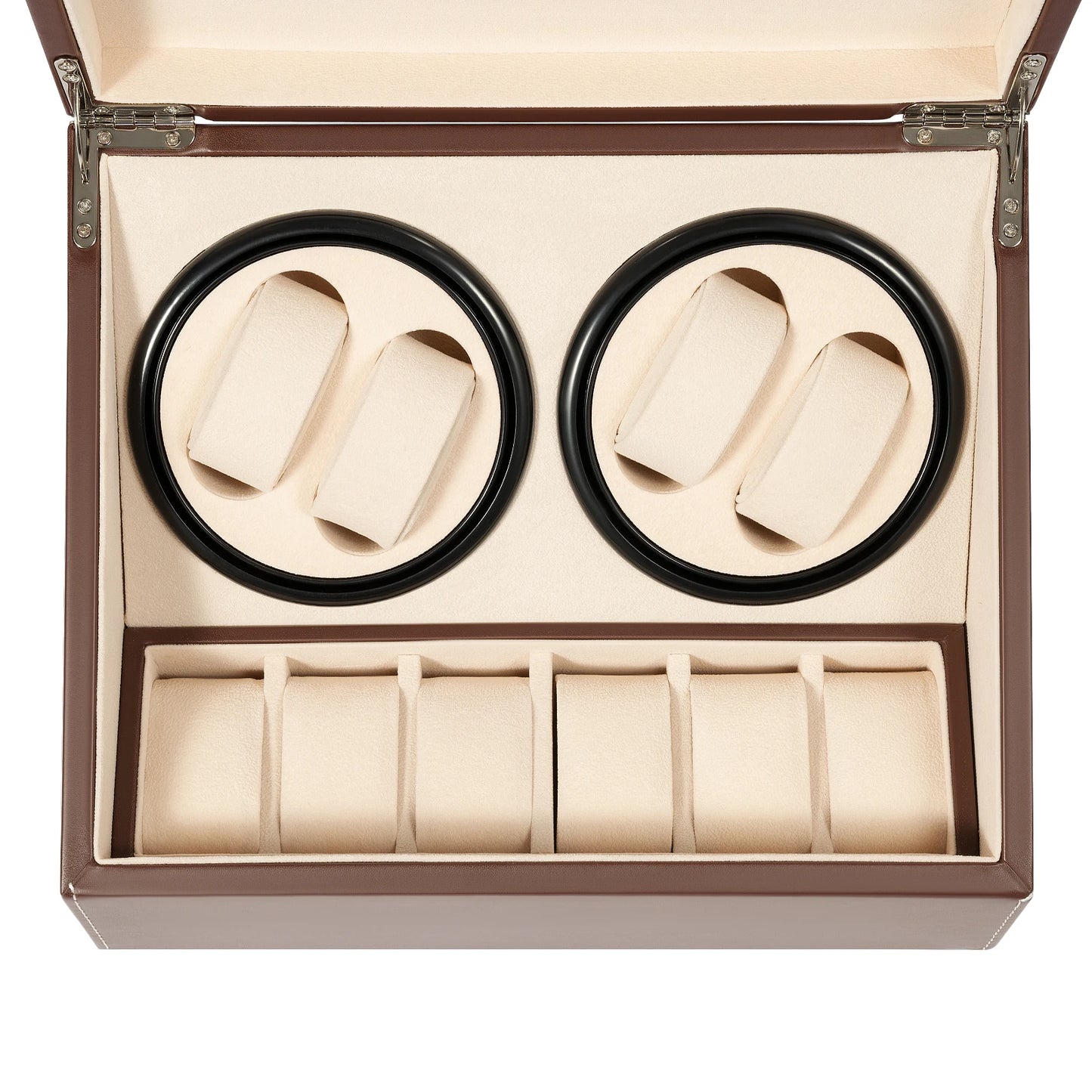 Watch Winder Automatic Rotation Velvet Display Box