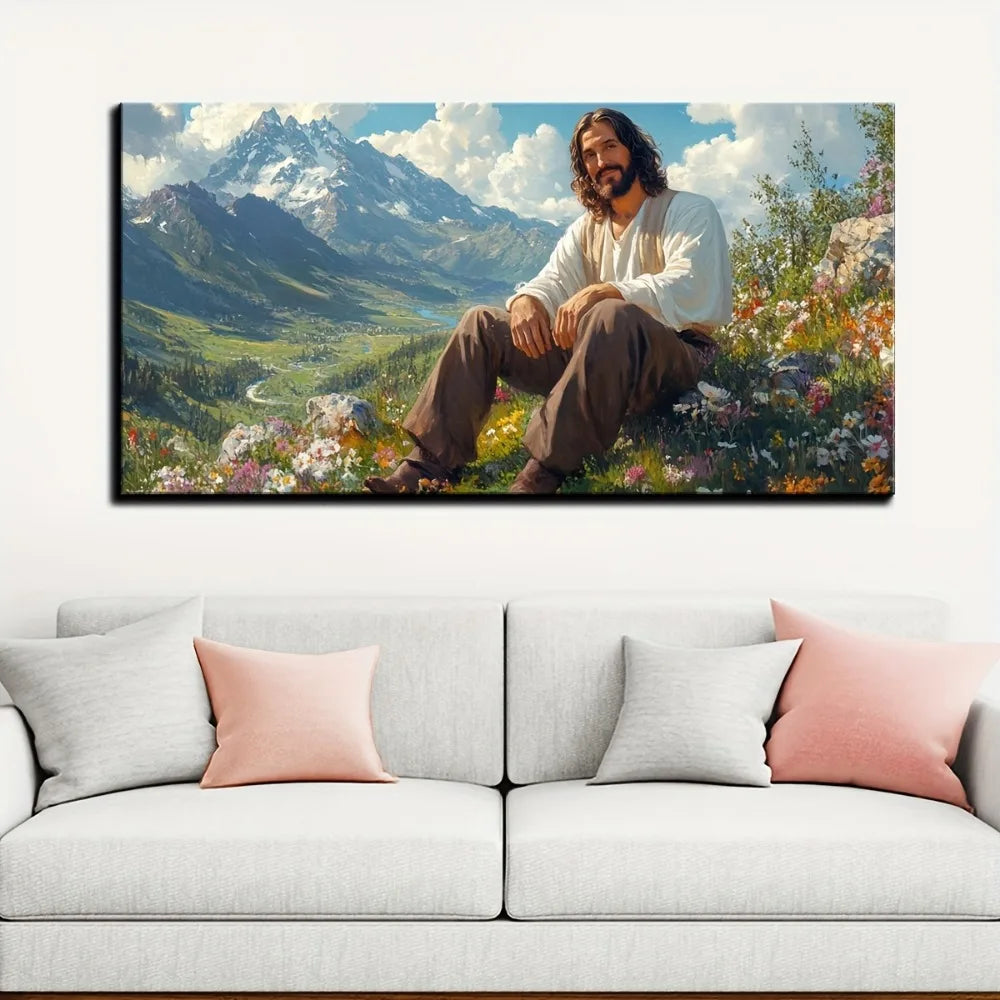 Hign-Concerned Impressionist Canvas Wall Mural Framed Art