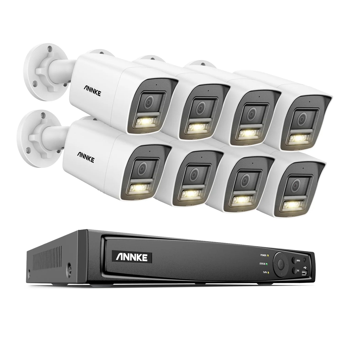 ANNKE 16CH NVR 12MP HD IP Security Camera System PoE