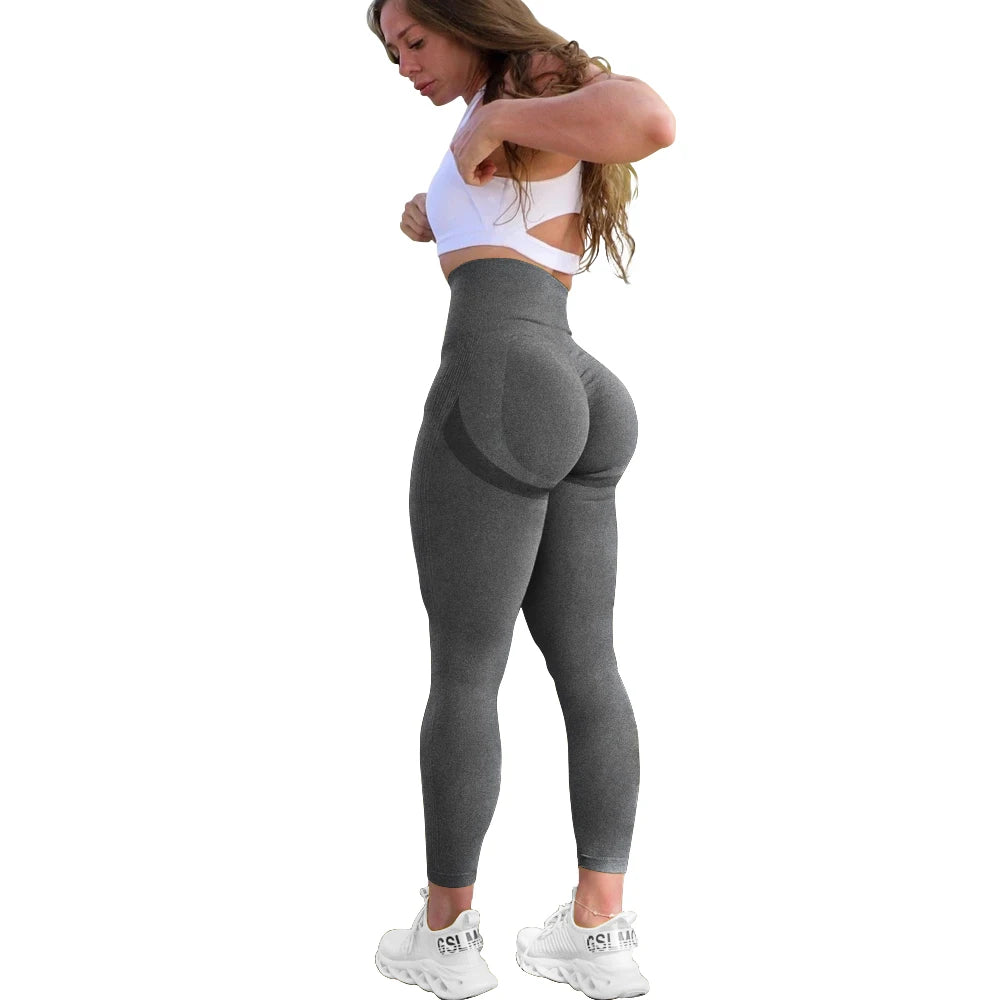 OQQ Women Seamless Yoga Pants Leggings For Sports And Fitness