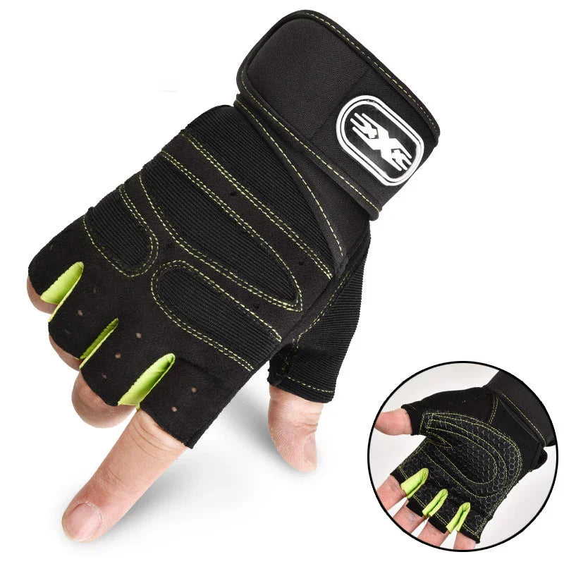 Gafastwocn Gym Gloves For Men Women Lifting Shockproof