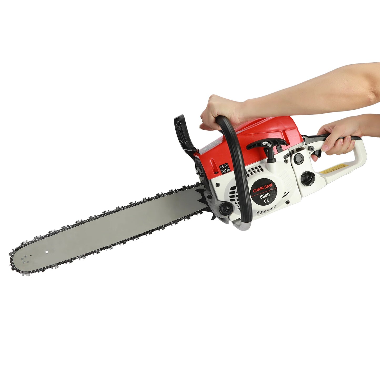 High Power Gas Chainsaw With Ergonomic Handle For Forestry Work