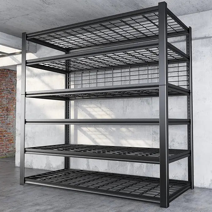 HUANZHUANG 6 Tier Heavy Duty Garage Shelving 3500LBS