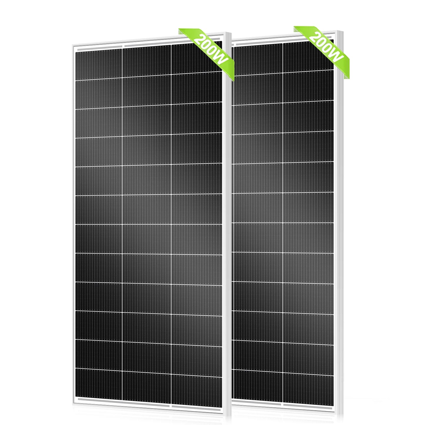 Rvpozwer 400W 12V Monocrystalline Solar Panel Off Grid
