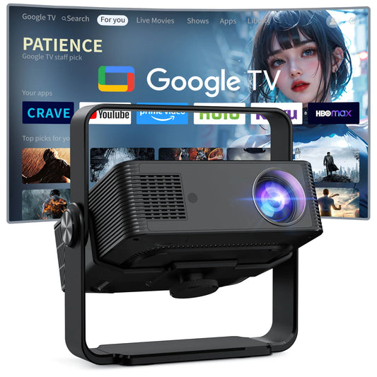 Xnano 4K Portable Projector Android 13 Auto Focus Dual WiFi 6 Smart