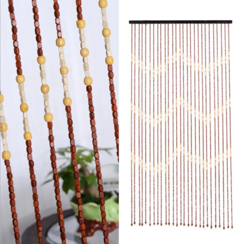 Hign-concerned Bamboo Bead Curtain Doorway Crossbar