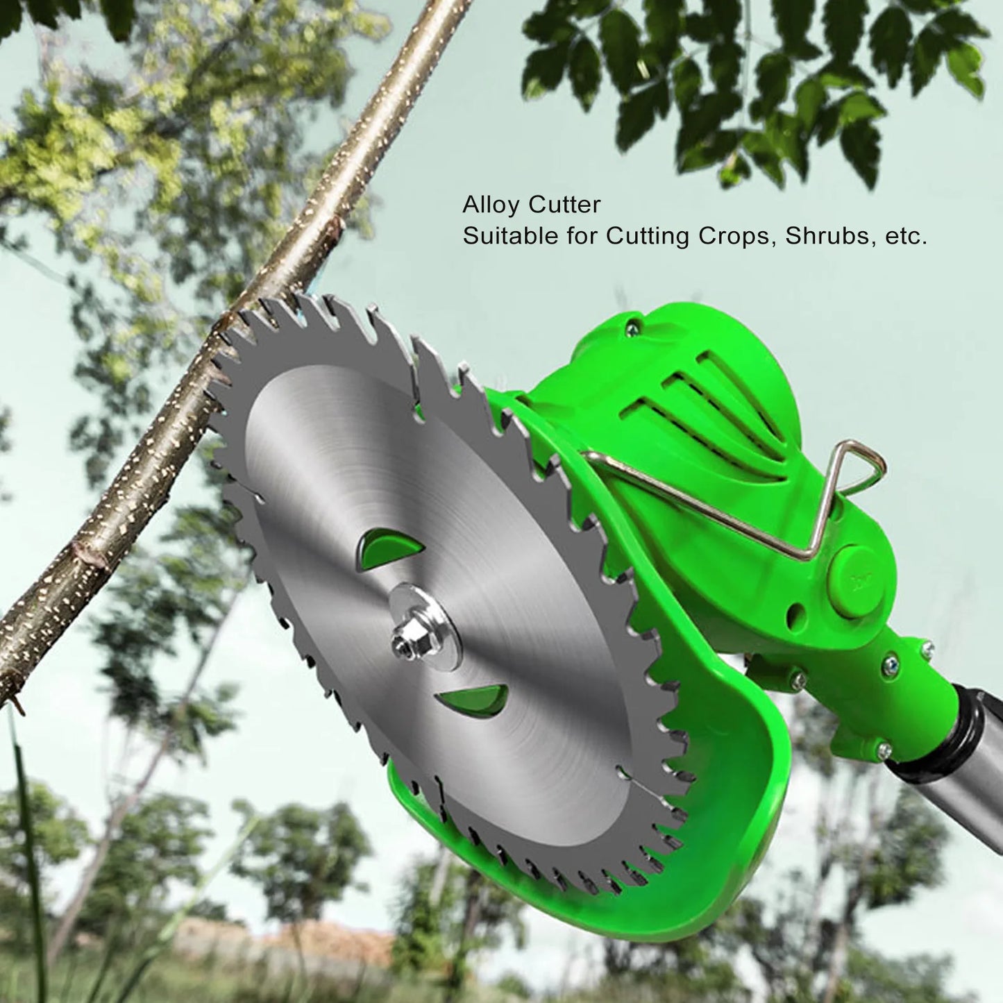 Meterk Cordless String Trimmer Brushless Grass Cutter With Telescopic Handle