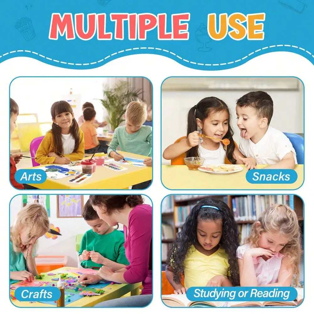 Kids Table and Chairs Set for Toddlers Play Time Fun