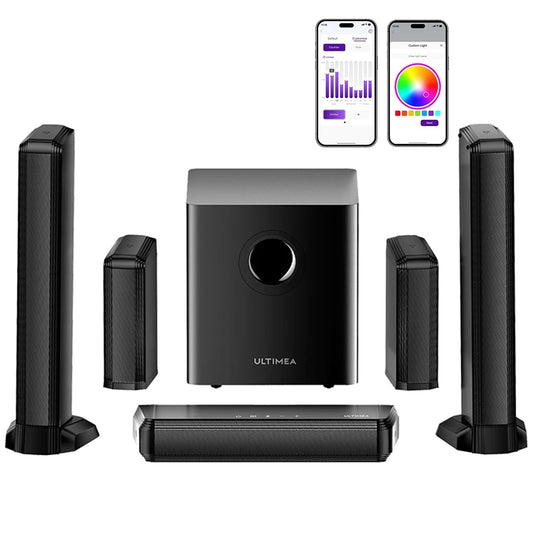 ULTIMEA 7.1 Surround Sound Bar With Subwoofer And RGB App