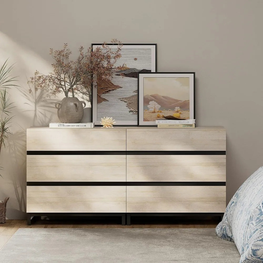 RBXC Dresser And Nightstand Set Of 3 Bedroom Furniture