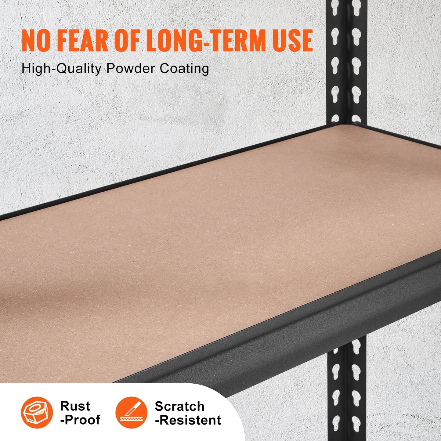 SucceBuy Heavy Duty Storage Shelving Unit Metal Rack