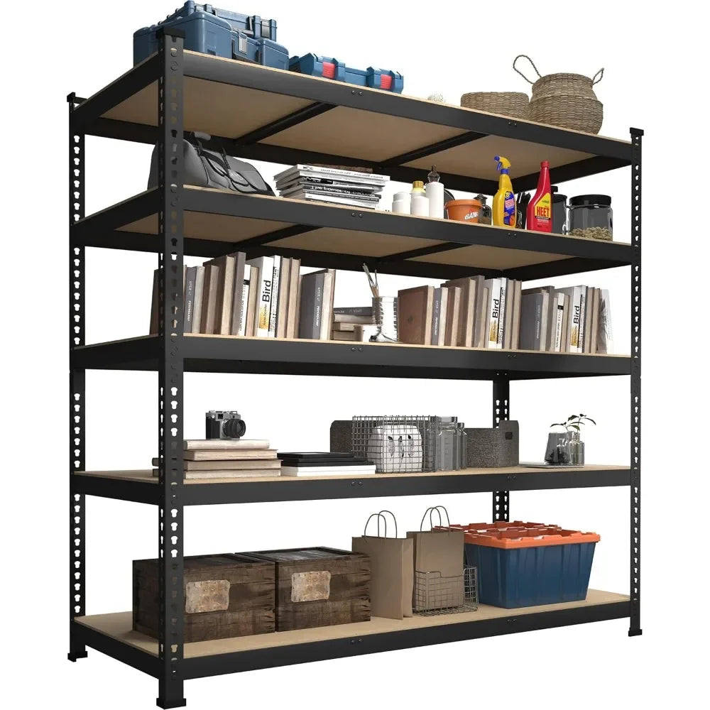 Adjustable Garage Storage Shelves Heavy Duty Metal Rack