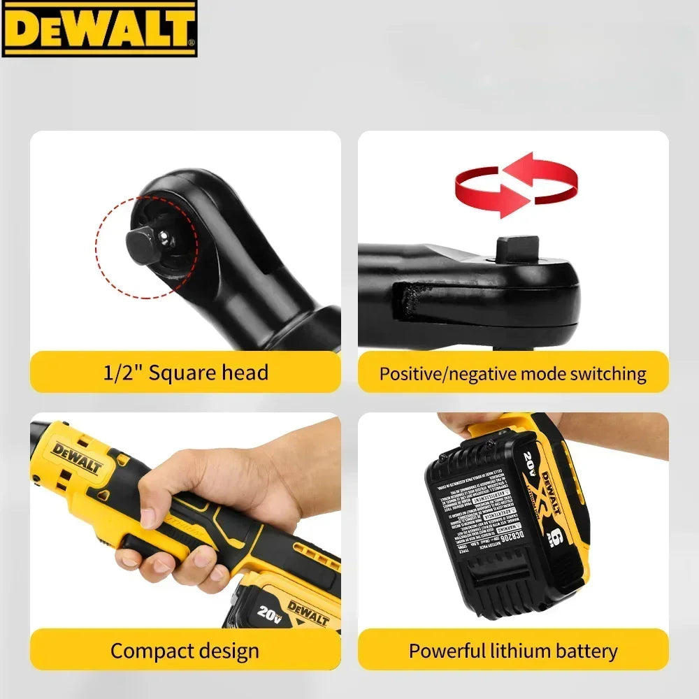 DEWALT Atomic Compact Brushless Ratchet Wrench Cordless DCF512 Variable Speed