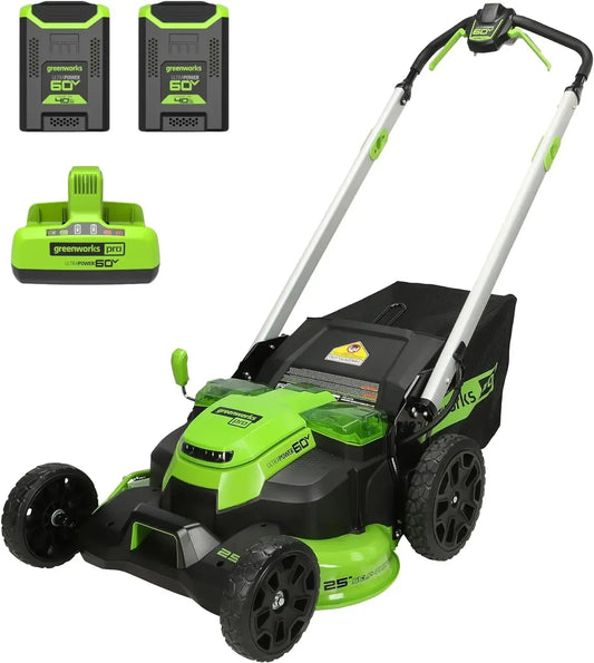 Greenworks 60V Cordless Self Propelled Lawn Mower LED Lights