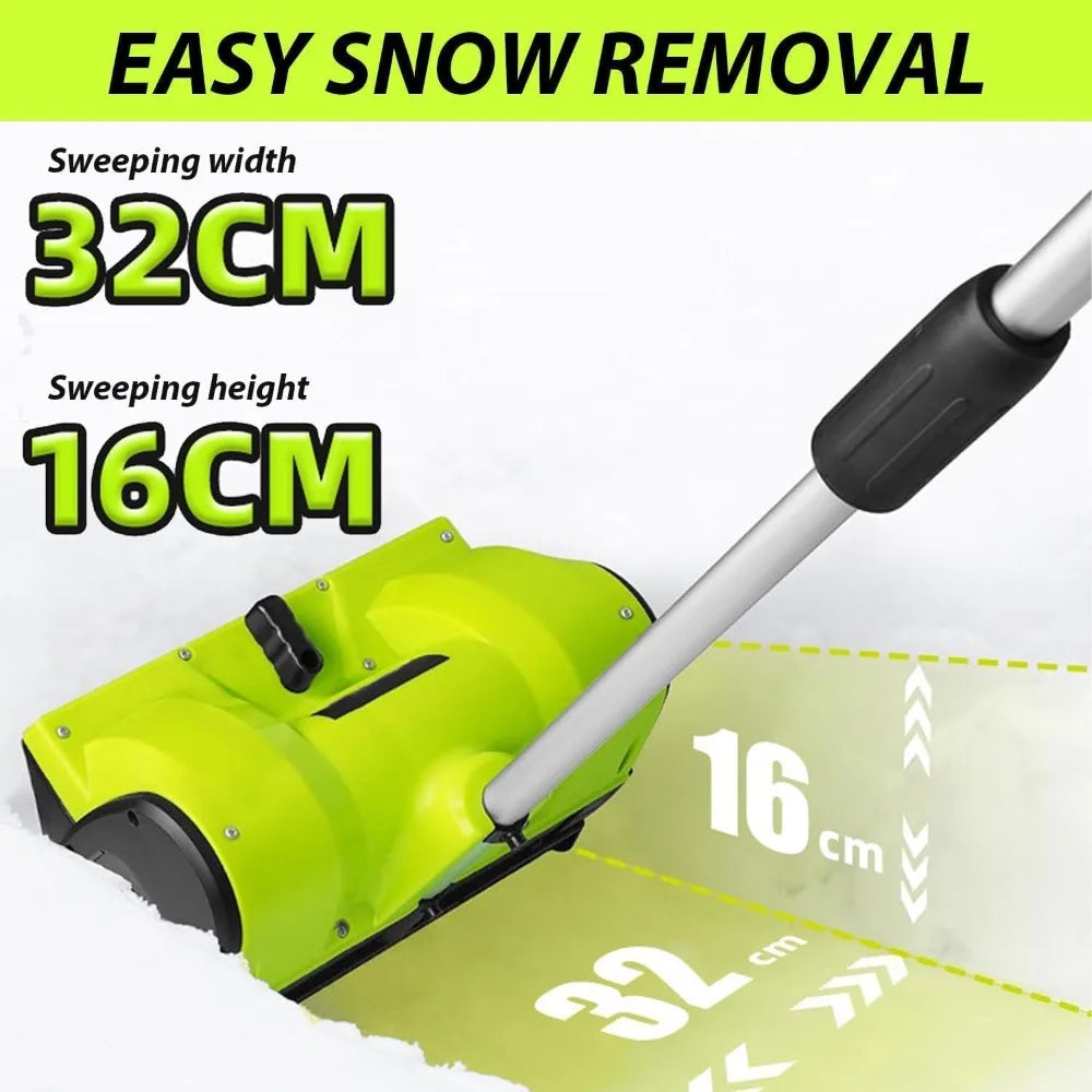 Brushless Cordless Snow Shovel 40V Battery Powered Snow Blower