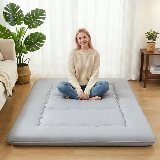 JHK Foldable Soft Bed Mattress Portable Topper For Home Use