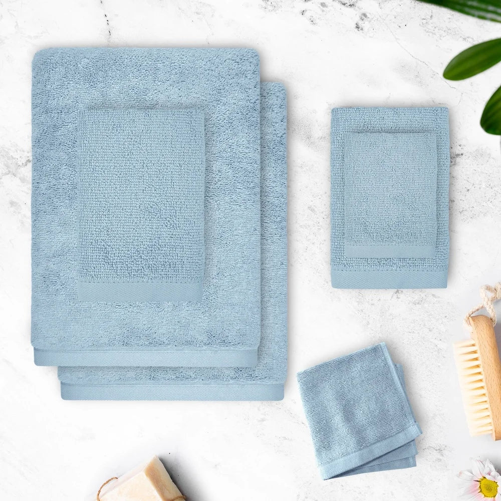 DUTRIEUX Luxurious Cotton Towel Set Quick Dry Towels