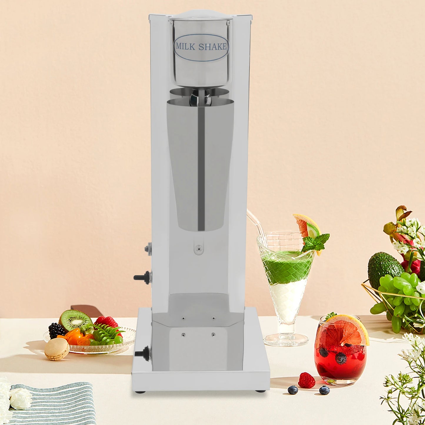 Bymaocar 180W Commercial Milk Shake Machine 18000rpm