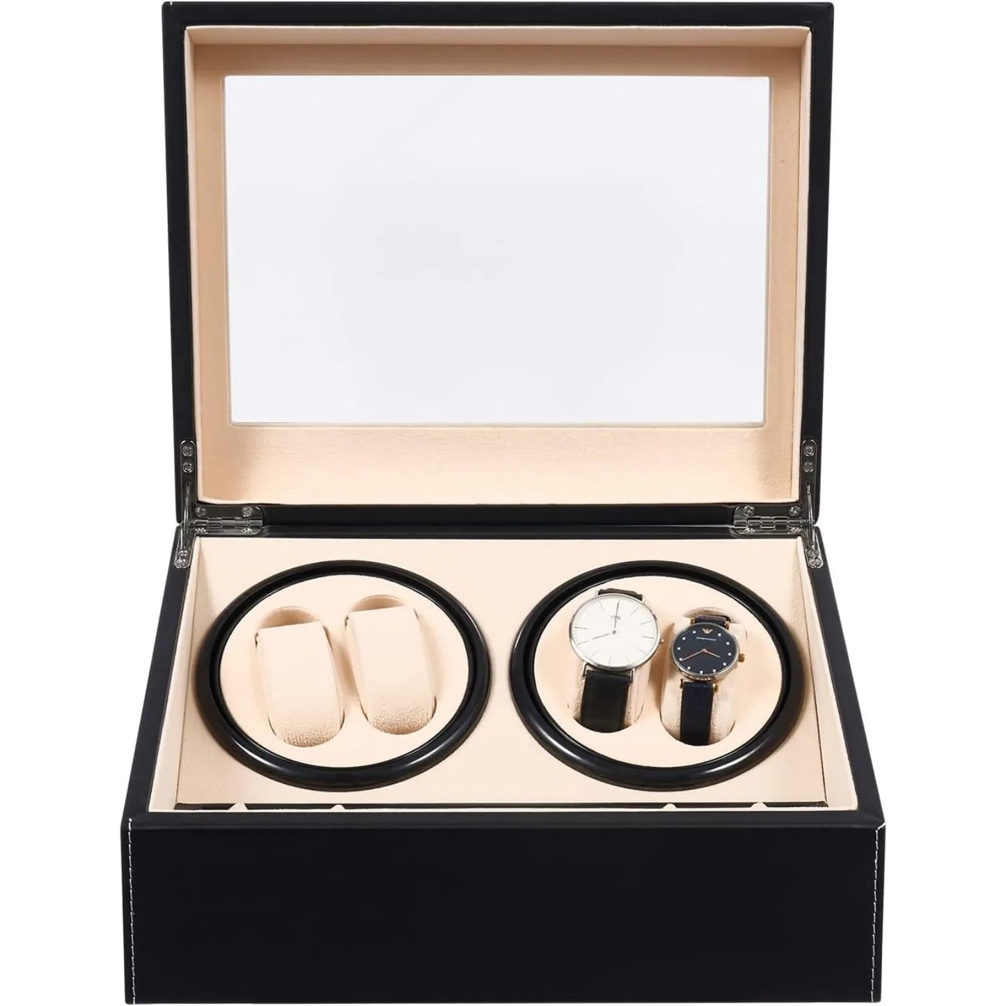 Hign-concerned Automatic Watch Winder Display Box 4 6