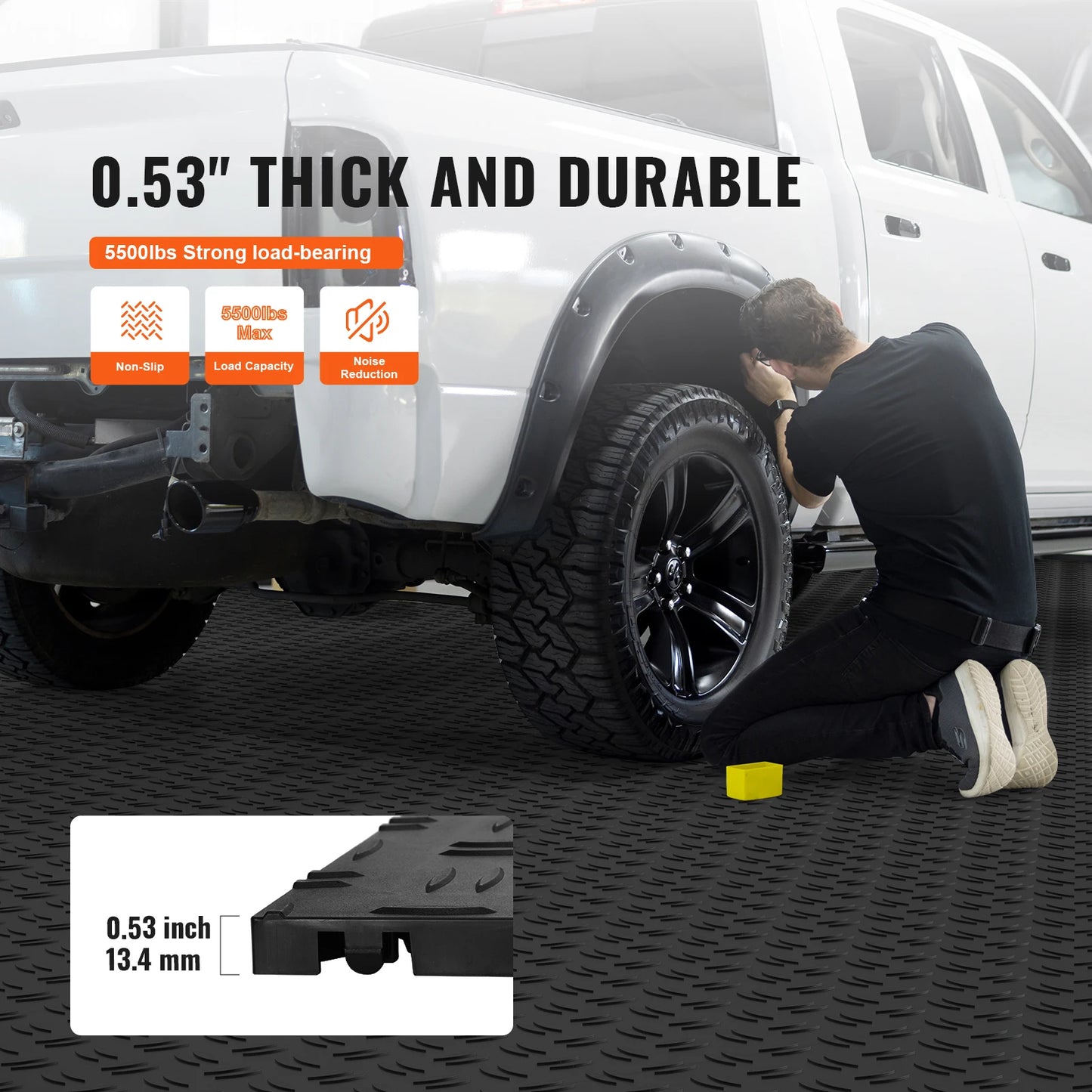 SucceBuy Interlocking Garage Tiles Non Slip Cover 25 50 Pcs