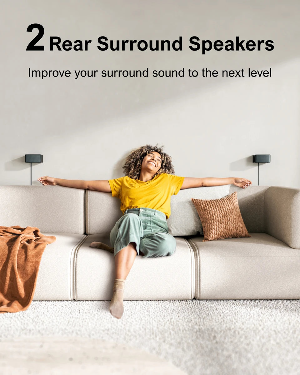 ULTIMEA 7.1 Surround Soundbar With Subwoofer HDMI Optical