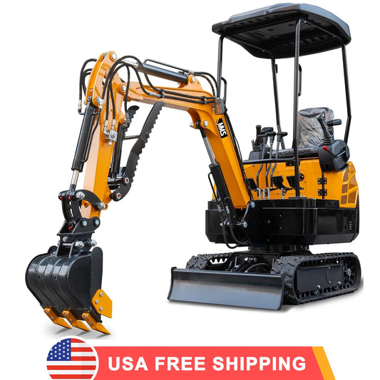 MMS MS15P Mini Excavator 13.5HP Briggs And Stratton Engine