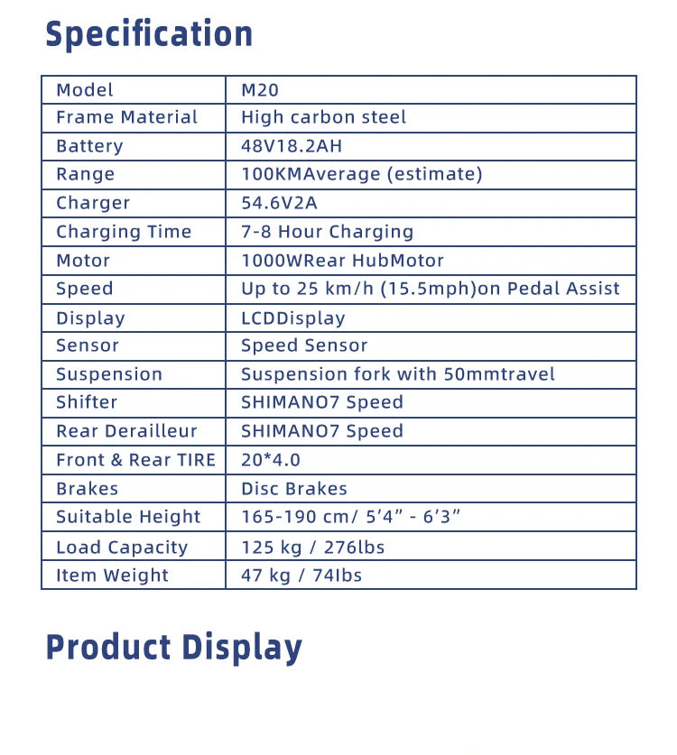 Electric Snowmobile 1000W 48V Lithium Battery Off Road