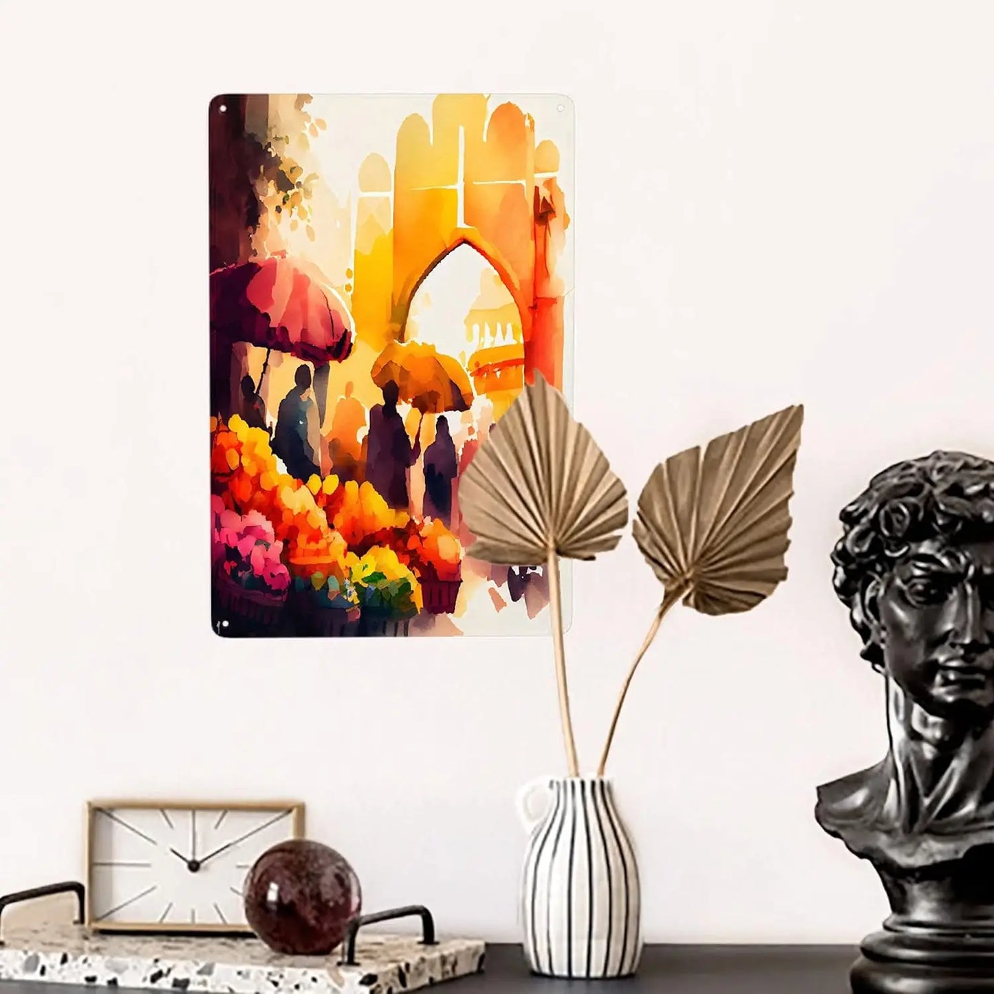 Clear Picture Flower Metal Poster Aluminum Wall Art
