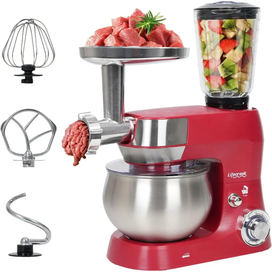 SHXI Six In One Multifunctional Stand Mixer Meat Grinder