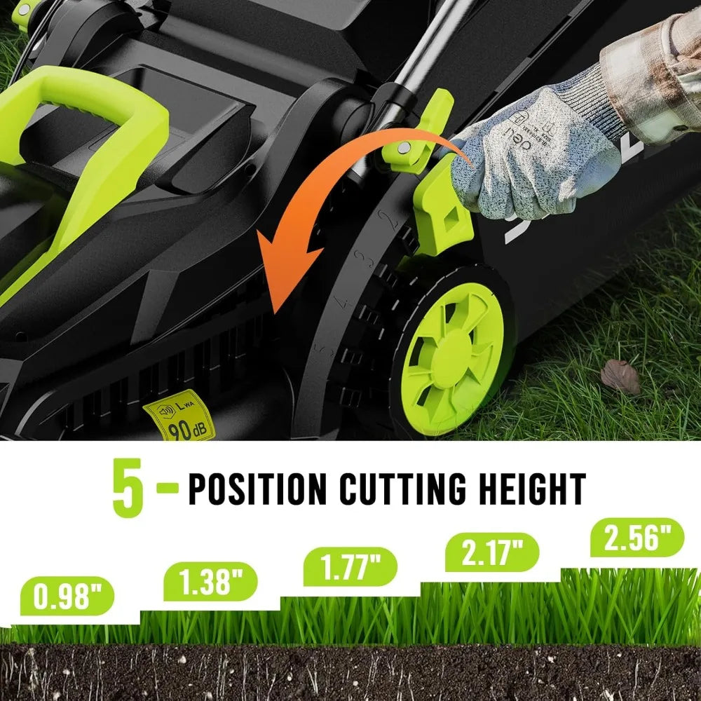 Origin Cordless Lawn Mower 21V 4.0Ah Brushless Motor