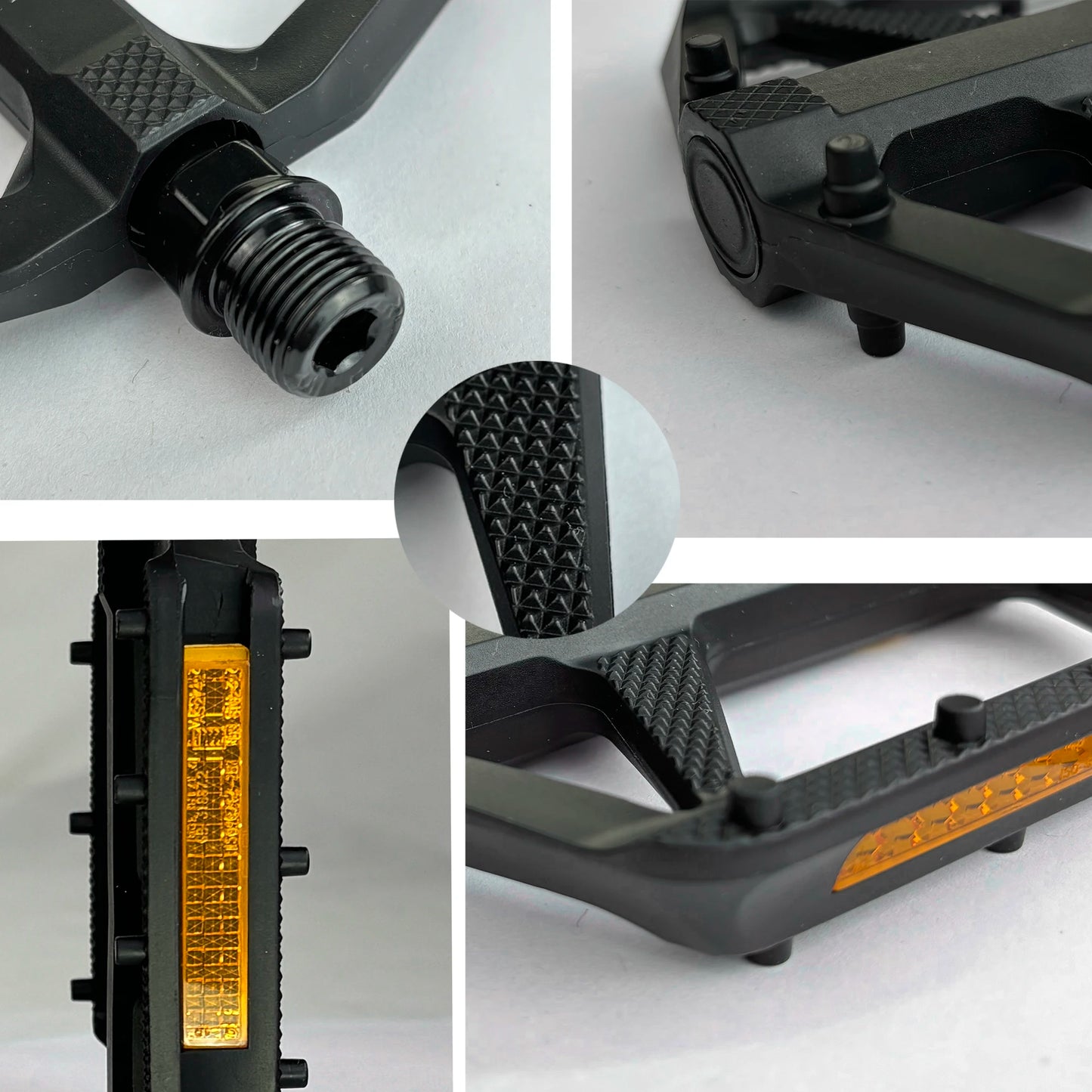 Gineyea Ultralight Flat Pedals With Bearing Anti Slip Platform