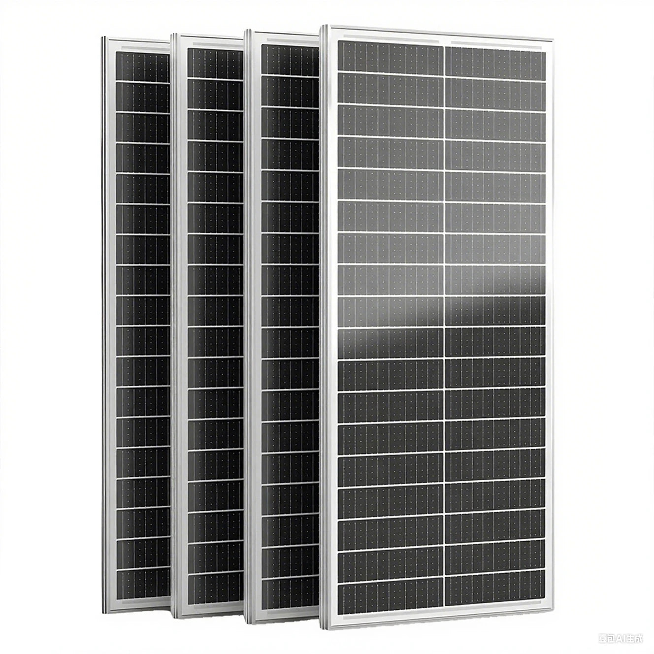 Rvpozwer 400W 12.8V Monocrystalline Solar Panel High Efficiency Module