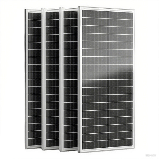 Rvpozwer 400W 12.8V Monocrystalline Solar Panel High Efficiency Module