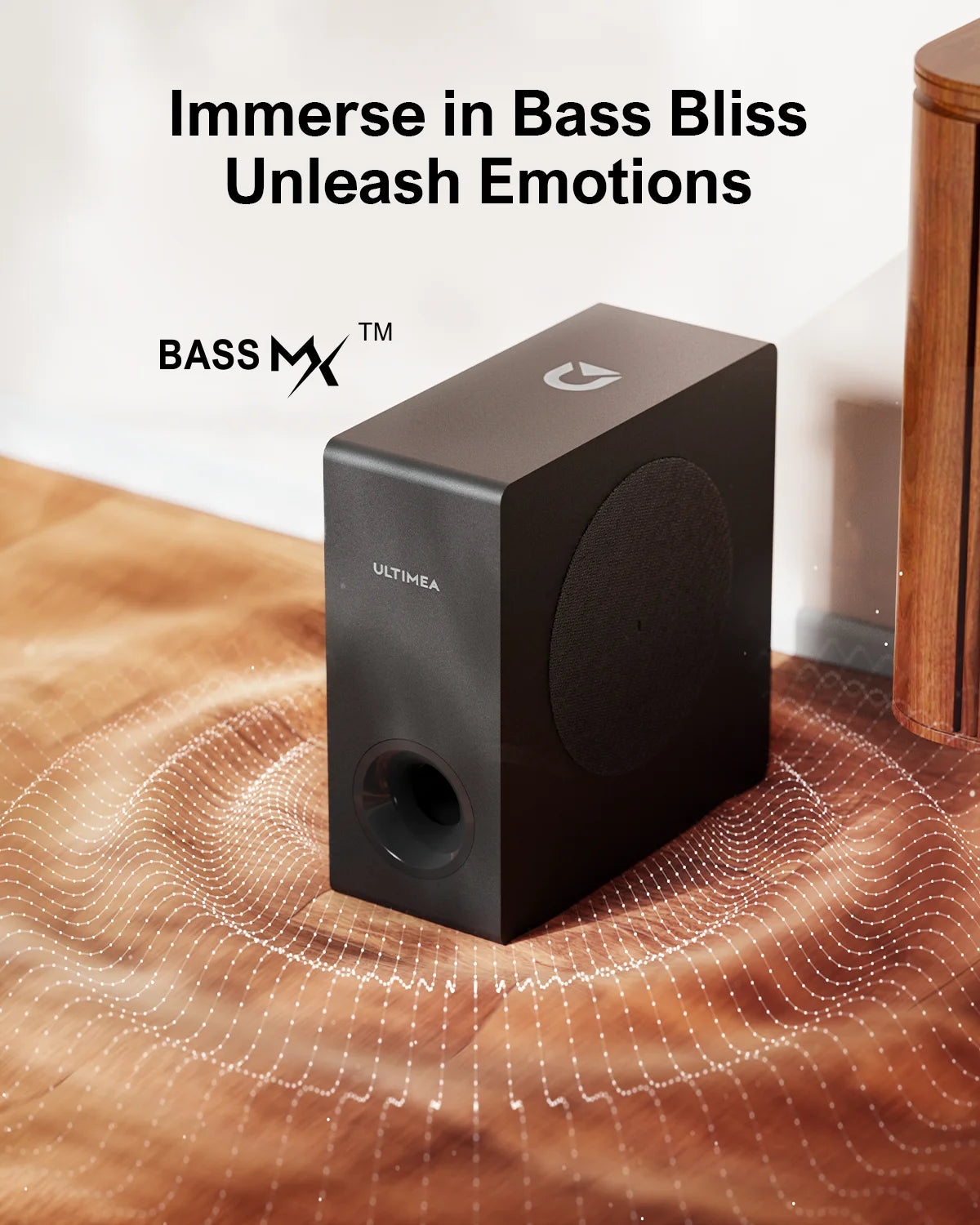 ULTIMEA 2.1 Sound Bar for TV Dolby Atmos with Subwoofer