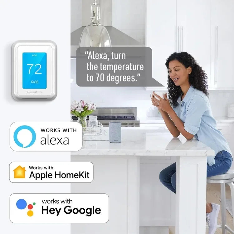 Hign-concerned T9 WiFi Smart Thermostat With Alexa and Sensor Ready